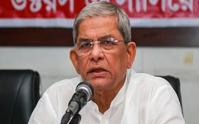 গণতন্ত্রকে হুমকির মুখে ফেলতে বিভিন্ন চক্রান্ত চলছে: মির্জা ফখরুল